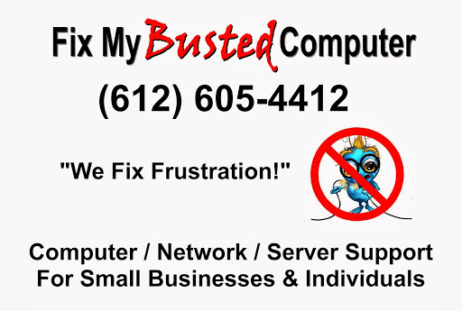 Computer Repair Service «Fix My Busted Computer», reviews and photos, 695 Winnetka Ave N, Golden Valley, MN 55427, USA