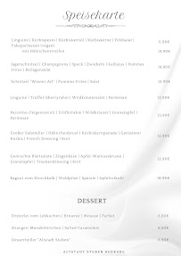 Menu / carte de Altstadt Stuben à Bedburg