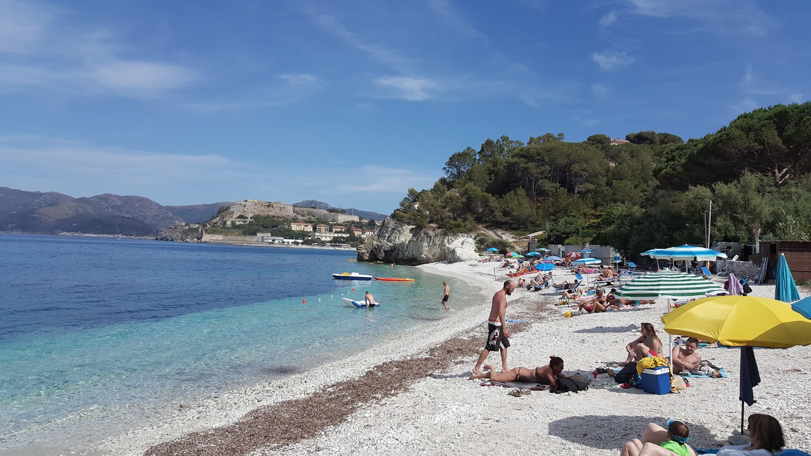 Capo Bianco Plajı'in fotoğrafı çok temiz temizlik seviyesi ile