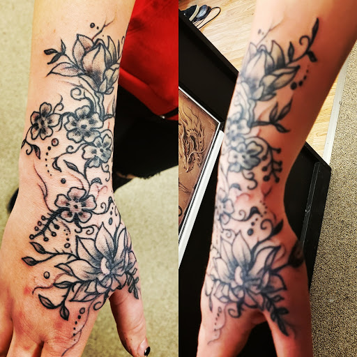 Explore grief tattoos ideas, creative tattoo ideas in Export, available at Patriotic pain tattoo