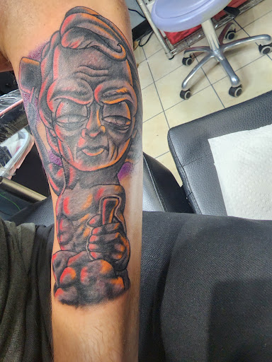 Find leo constellation tattoo ideas for your next unique tattoo in Scranton at Art Rage Tattoo Studio