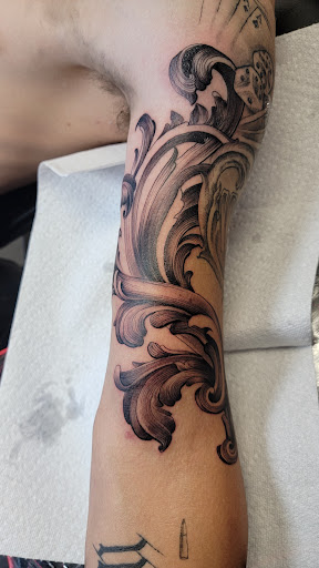 Explore agape tattoo ideas, creative tattoo ideas in Kalispell, available at Swindler Ink