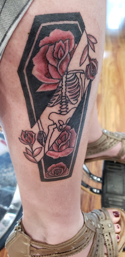 Explore christian sleeve tattoo ideas, creative tattoo ideas in Franklinton, available at Eternal Ink Tattoo & Body Piercing