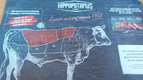 Restaurant Hippopotamus Steakhouse à Gières (le menu)