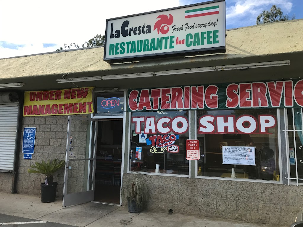 La Cresta Restaurant & Taco Shop El Cajon, CA 92021 Menu, Hours