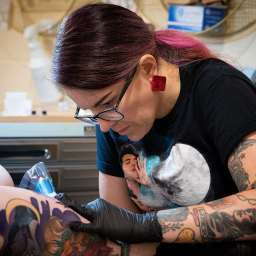 Explore bear family tattoo ideas, creative tattoo ideas in Huntsville, available at Arcadia Tattoo Huntsville