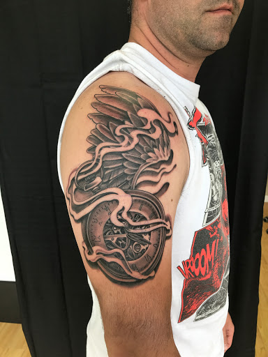 Explore dishonored tattoo ideas, creative tattoo ideas in Liberty, available at Dark Lotus Tattoo & Salon