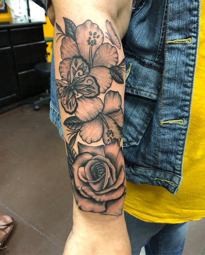 Explore dark tattoo ideas for men, creative tattoo ideas in Modesto, available at Dying Art Tattoo