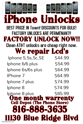 Cell Phone Store «Cell Depot», reviews and photos, 11130 Blue Ridge Blvd, Kansas City, MO 64134, USA