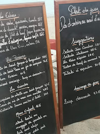La Reine Jeanne à Sainte-Maxime menu