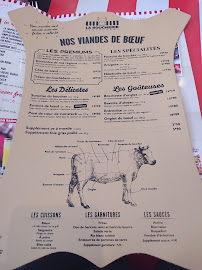 Menu / carte de Restaurant La Boucherie à Mirambeau