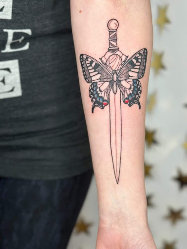 Explore jojo bizarre adventure tattoo ideas, creative tattoo ideas in Lancaster, available at MermGoddess Tattoo Studio & Gallery