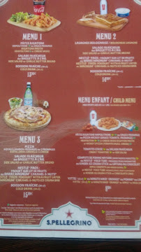 Colonel Hathi's Pizza Outpost à Chessy menu