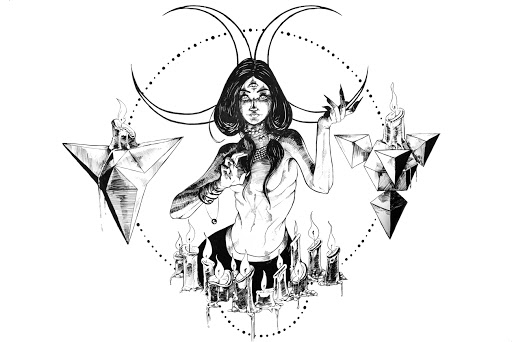Find skull tattoo idea for your next unique tattoo in Austin at Moon Tattoo