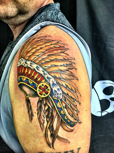 Explore warriors tattoo ideas, creative tattoo ideas in Emporia, available at Monarch Tattoo