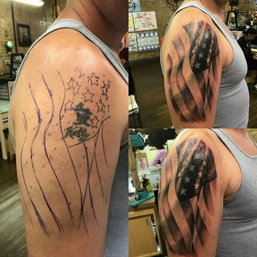 Explore lizard tattoo ideas, creative tattoo ideas in Roanoke, available at Saint Cecilias Art Studio
