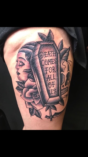 Explore tattoo ideas for photographers, creative tattoo ideas in Modesto, available at Dying Art Tattoo