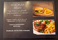 Restaurant Restaurant .Snack...... la ch'tite frite culanaise à Culan (le menu)
