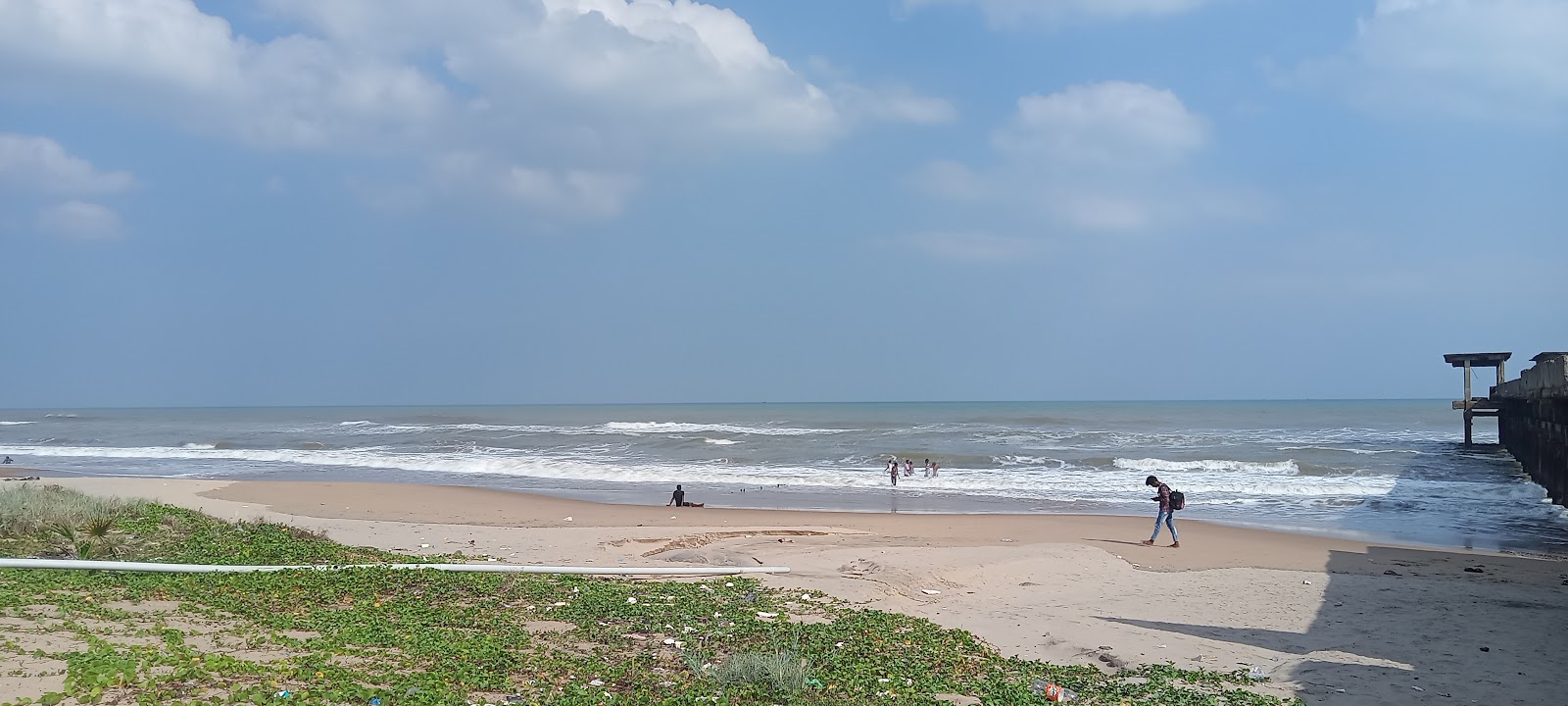 Fotografie cu Addaripeta Beach cu nivelul de curățenie in medie