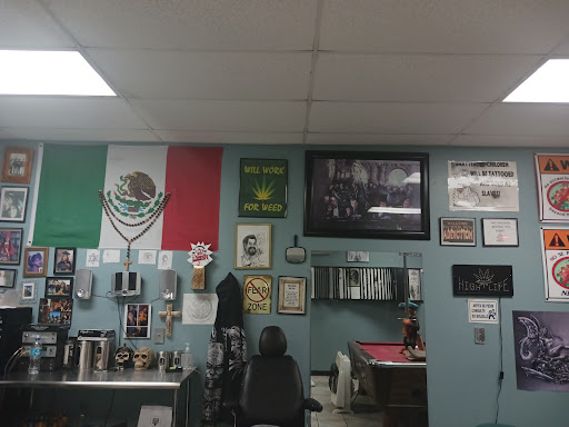 Explore mens butterfly tattoo ideas, creative tattoo ideas in El Paso, available at Exotic Tattoo