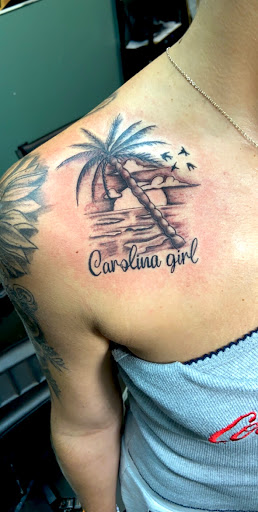 Explore design tattoo ideas for men, creative tattoo ideas in Meridian, available at Creative Pain Tattoo Studio