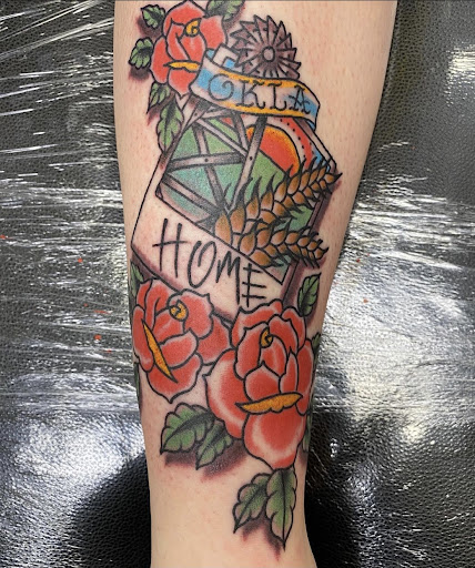 Explore let go let god tattoo ideas, creative tattoo ideas in Mckinney, available at Anvil Tattoo