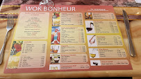 Menu du Wok Grill à Pithiviers