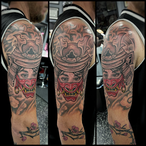 Explore love death and robots tattoo ideas, creative tattoo ideas in Fort Myers, available at Loyal 2 The Coil Tattoos & Piercings (Edison Mall Location Entrance F)