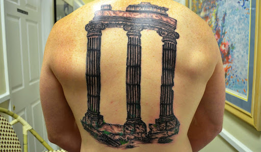 Explore tricep tattoo ideas, creative tattoo ideas in Egg Harbor Township, available at Dreamline Ink Tattoo