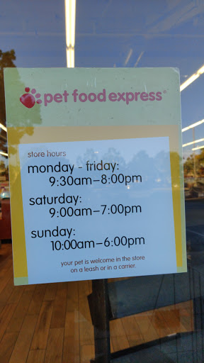Pet Supply Store «Pet Food Express», reviews and photos, 3916 Bel Aire Plaza, Napa, CA 94558, USA