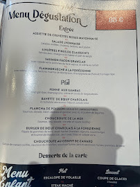 Taverne de Maître Kanter à Saint-Étienne menu