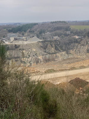 Carrières de Saint Lubin à Plémet