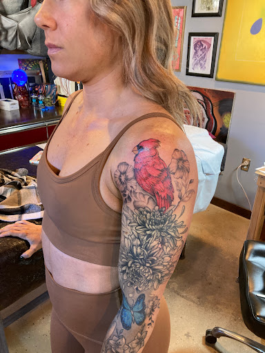 Explore area code tattoo ideas, creative tattoo ideas in Abilene, available at Travis Eason LLC - Tattoos