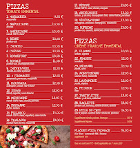 Menu du Pizza Chez NICO à Laudun-l'Ardoise