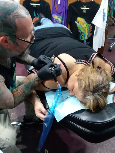 Tattoo Shop «Blue Moon Tattoo Co.», reviews and photos, 567 Eau Gallie Blvd, Melbourne, FL 32935, USA