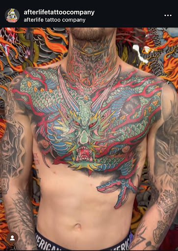 Explore cover up ideas for dark tattoos, creative tattoo ideas in Burlington, available at Afterlife Tattoo Company