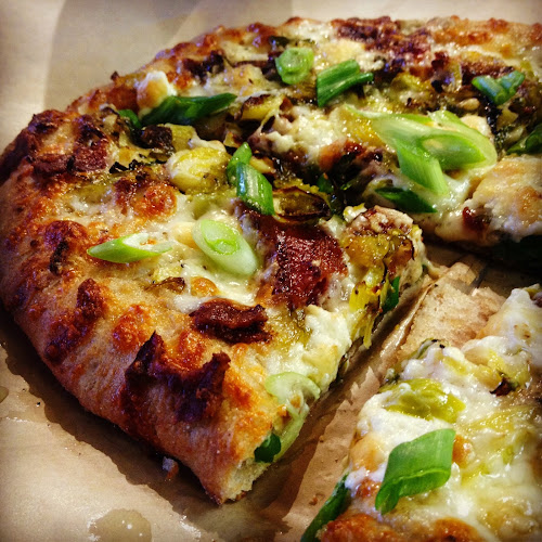 #8 best pizza place in Bozeman - Red Tractor Pizza