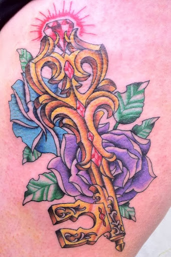 Explore mens angel tattoo ideas, creative tattoo ideas in Austin, available at Moms Tattoos