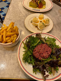Steak tartare du Restaurant français Brasserie Dubillot à Paris - n°11