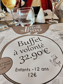 La Table de Thau à Bouzigues menu