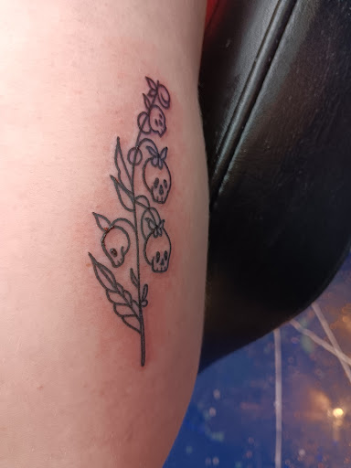 Explore snowmobile tattoo ideas, creative tattoo ideas in Virginia Beach, available at Blue Horseshoe Tattoo & Piercing