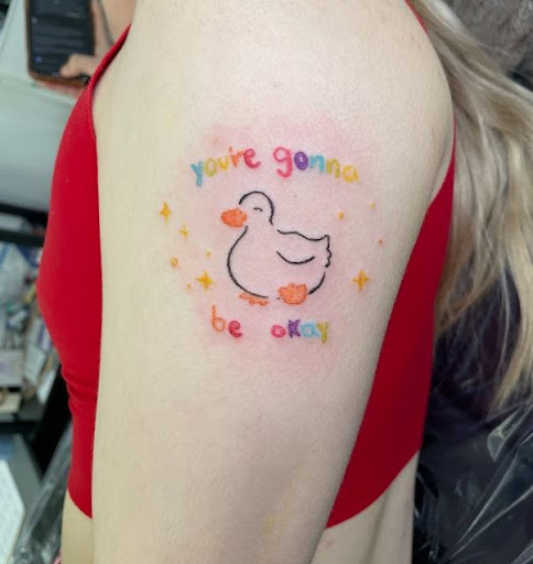 Explore joy tattoo ideas, creative tattoo ideas in Rancho Cucamonga, available at The Tattoo Gemologist