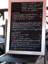 Restaurant Le Plaisir Des Mets à Escource (le menu)
