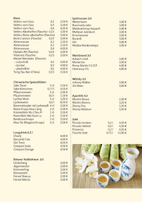 Menu / carte de Jade Garden à Vechta