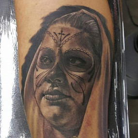 Explore philosophy tattoo ideas, creative tattoo ideas in Kansas City, available at Enova Ink