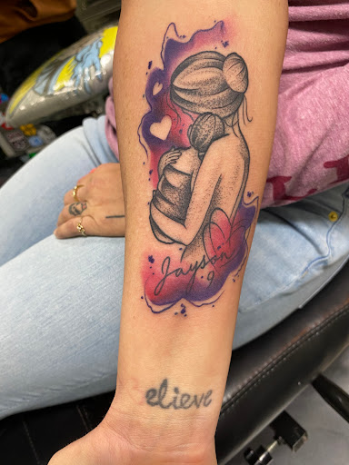 Explore ace tattoo ideas, creative tattoo ideas in Terre Haute, available at Marcus Large Tattoo Studio