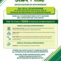 Menu / carte de Kairos à Trabia