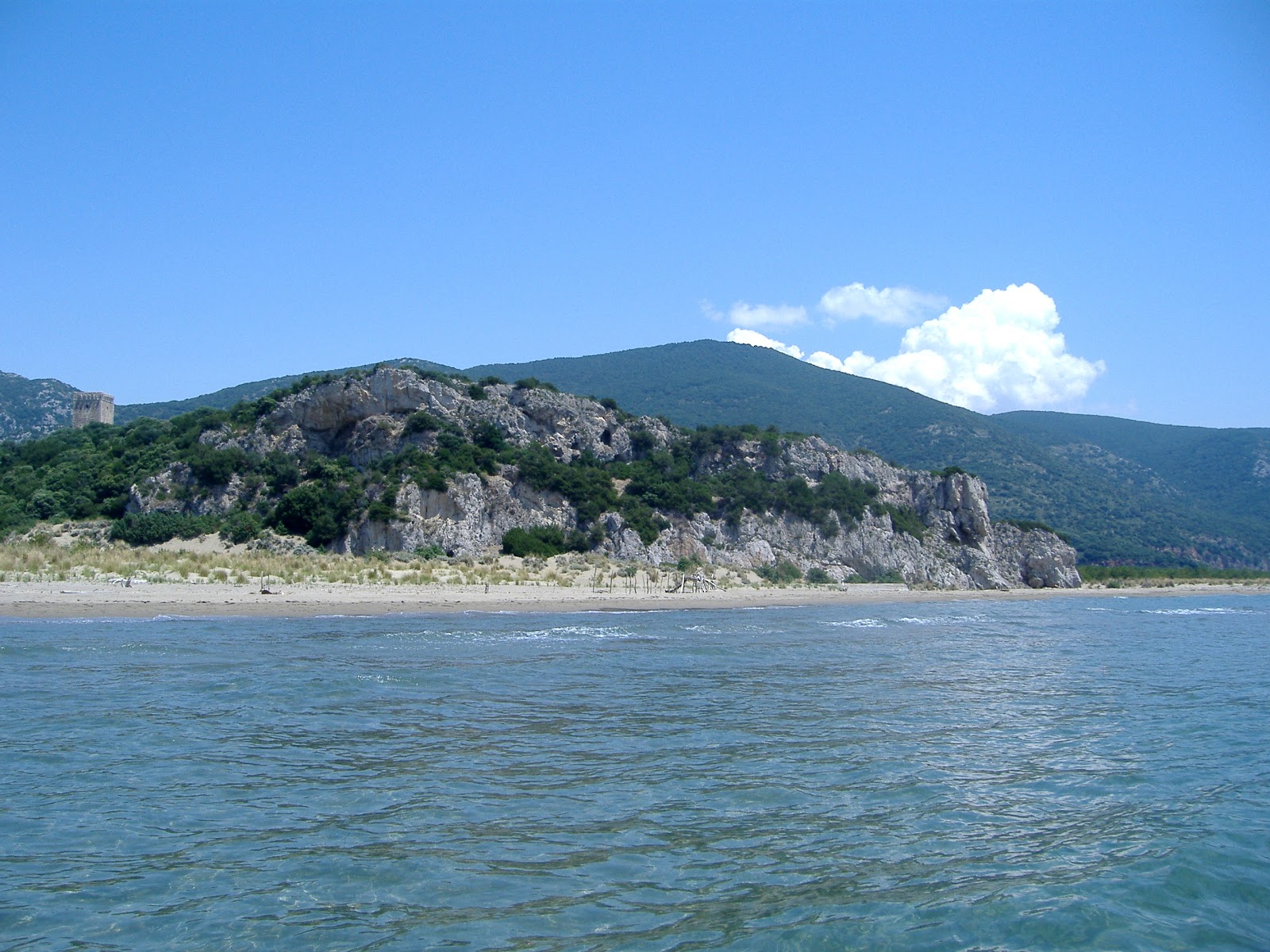 Spiaggia di Collelungo的照片 带有长直海岸