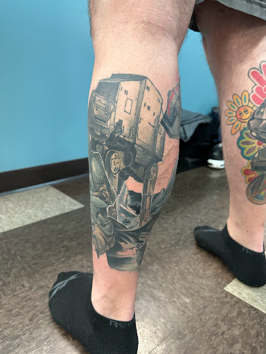 Explore damaged tattoo ideas, creative tattoo ideas in Sturgis, available at Wayward Tattoo