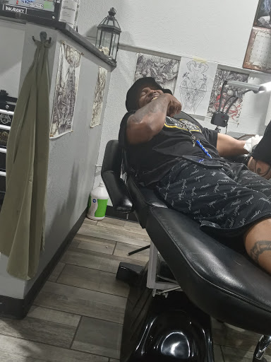 Explore mens script tattoo ideas, creative tattoo ideas in San Antonio, available at Firme Copias Tattoo Studio